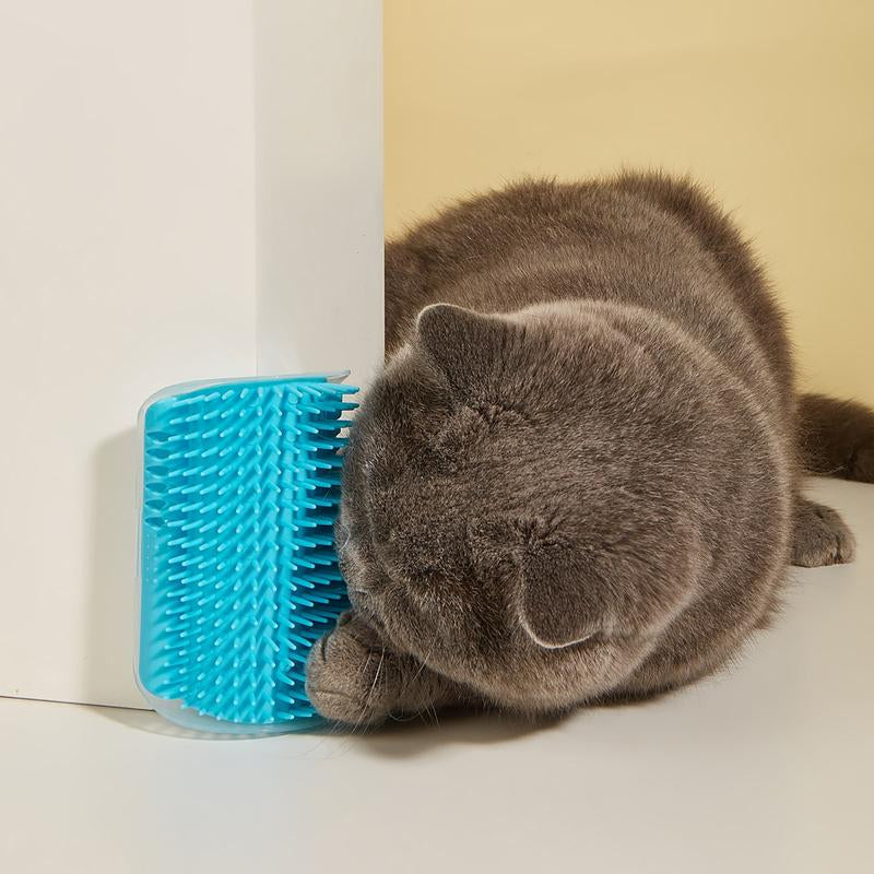 1Pc 2-In-1 Pet Grooming Brush for Cats and Dogs - Relieves Itching and Massages for a Healthier Coat