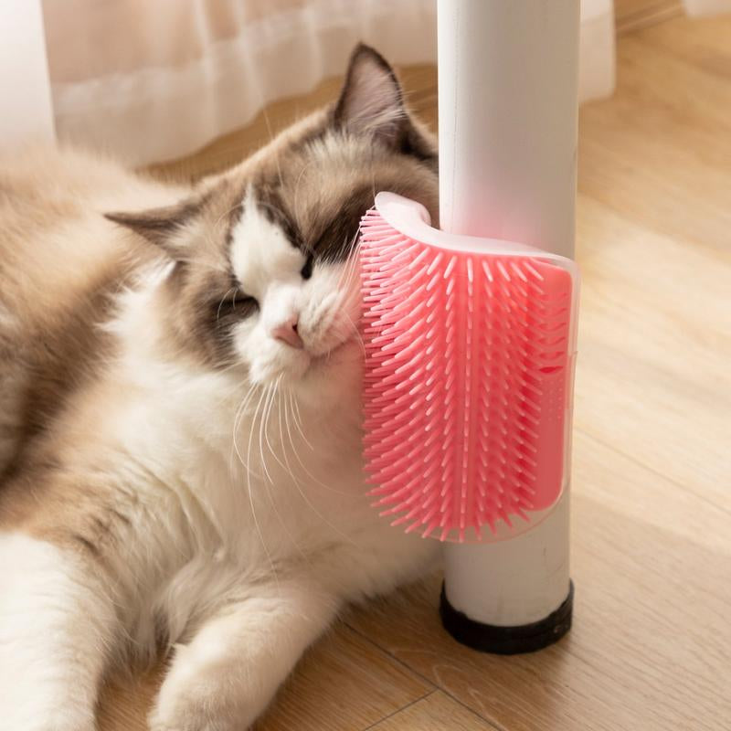 1Pc 2-In-1 Pet Grooming Brush for Cats and Dogs - Relieves Itching and Massages for a Healthier Coat