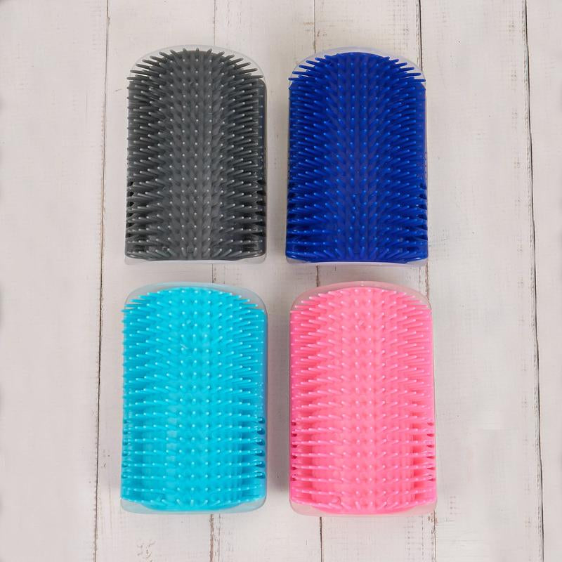 1Pc 2-In-1 Pet Grooming Brush for Cats and Dogs - Relieves Itching and Massages for a Healthier Coat